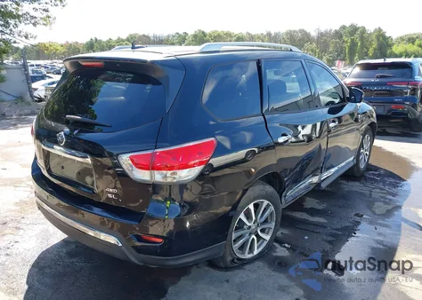 2014 Nissan Pathfinder Sl z USA, uszkodzony, nr VIN 5N1AR2MMXEC619323